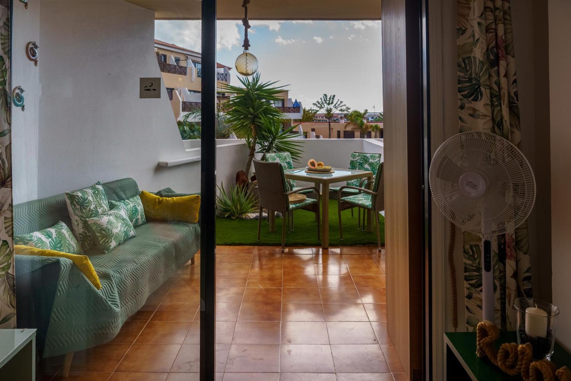Forest Flat - Big Heated Pool, Terrace, Tv Channels, Golf Courses San Miguel de Abona Buitenkant foto
